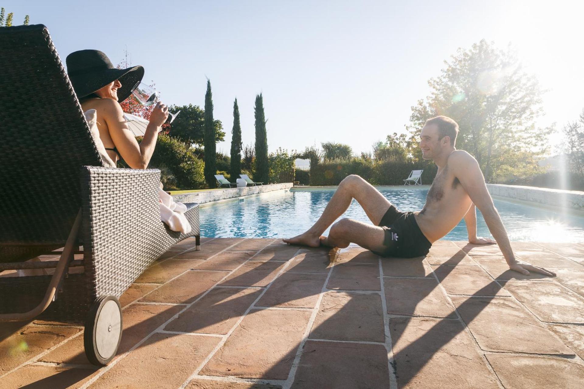 L'Orto Di Panza Bed & Breakfast Abbadia di Montepulciano Dış mekan fotoğraf